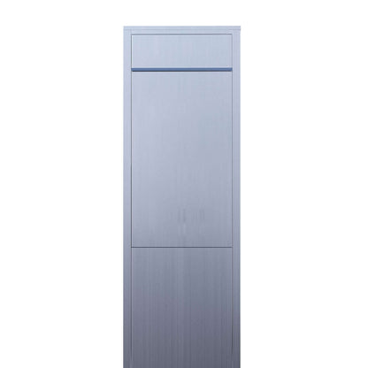 TORRENT by Bravios - Modern stand-alone stainless steel mailbox