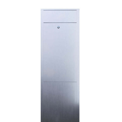 TORRENT by Bravios - Modern stand-alone stainless steel mailbox