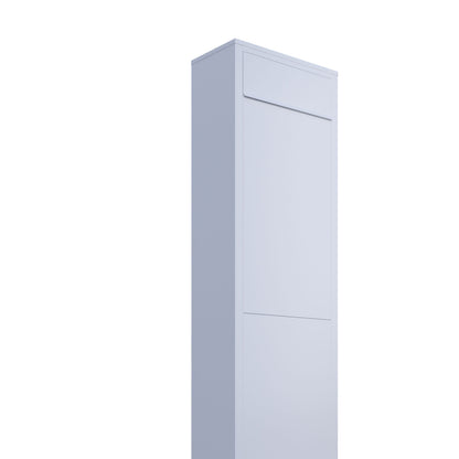 TORRENT by Bravios - Modern stand-alone white mailbox