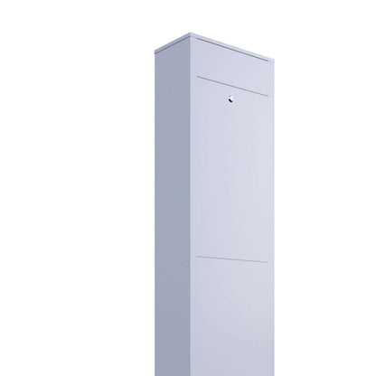 TORRENT by Bravios - Modern stand-alone white mailbox