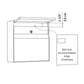 Valencia by Bravios - Modern wall-mounted white mailbox