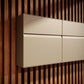 Valencia by Bravios - Modern wall-mounted white mailbox