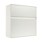 Valencia by Bravios - Modern wall-mounted white mailbox