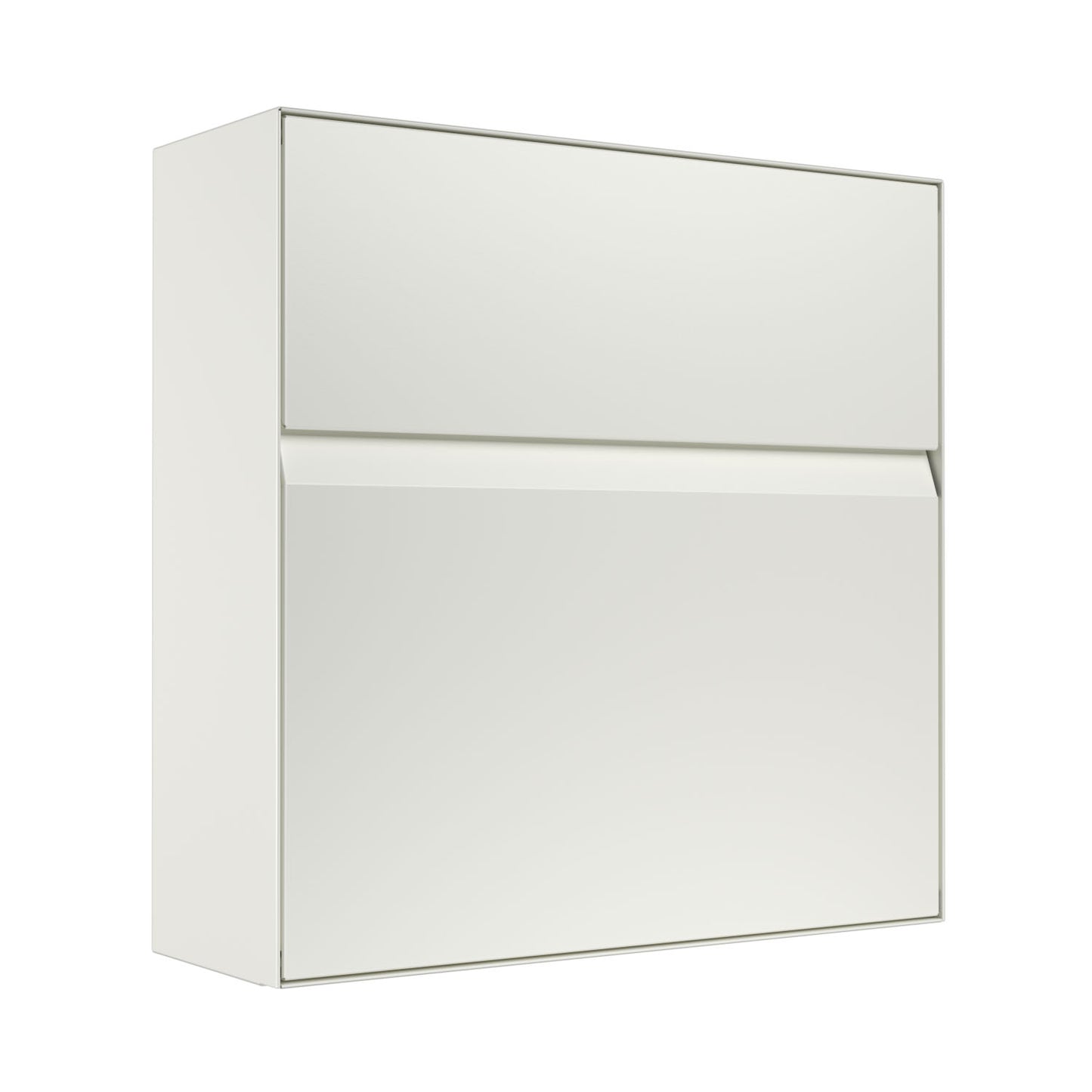 Valencia by Bravios - Modern wall-mounted white mailbox