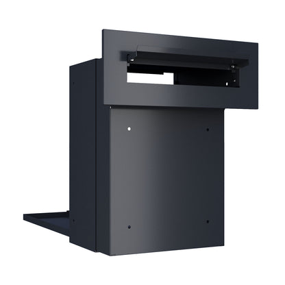 Built-In Mailbox by Bravios featuring a custom mailbox insert and secure locking design.
