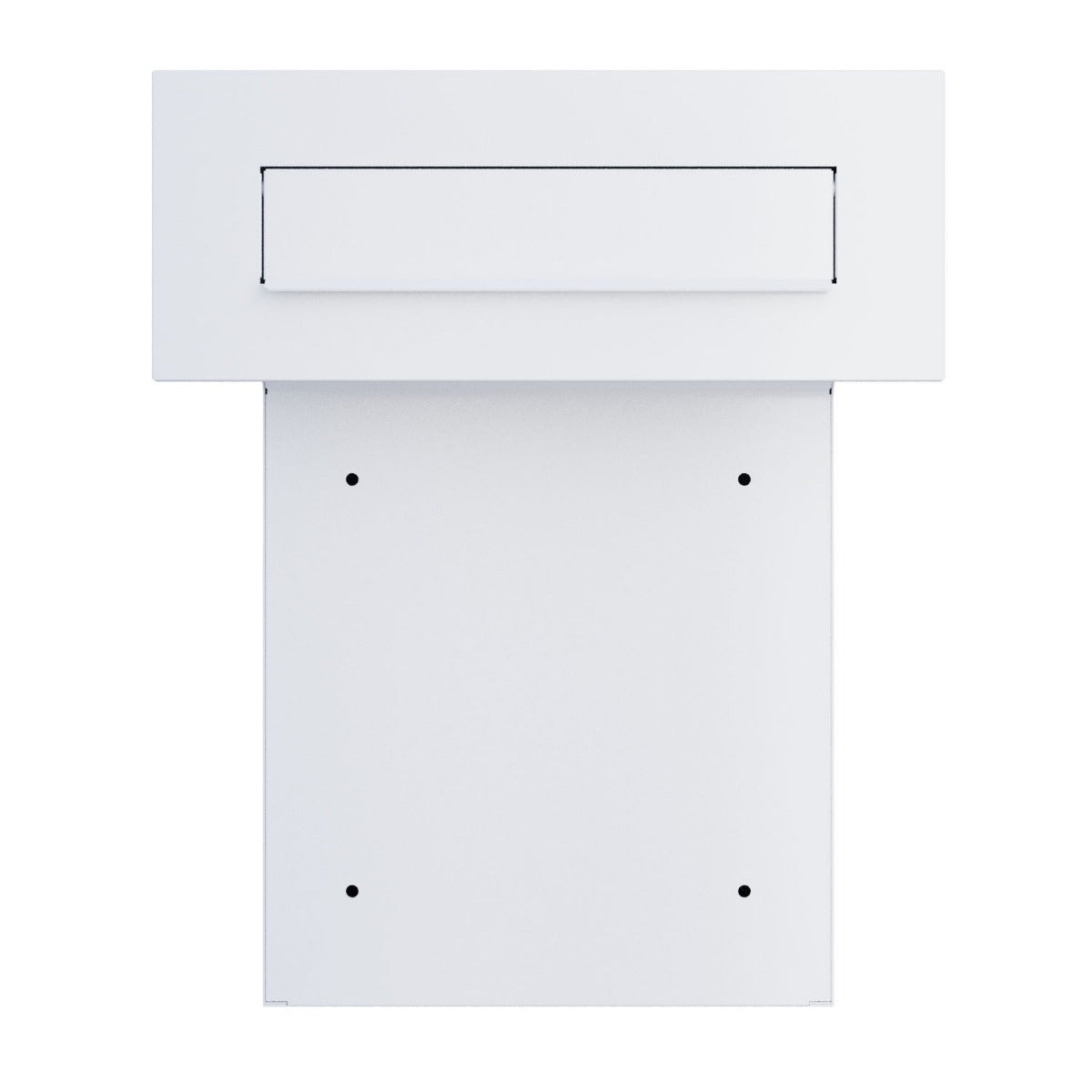Built-In Mailbox - Custom Mailbox Insert - SUPER NOVA in White