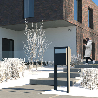 House Numbers by Bravios in black