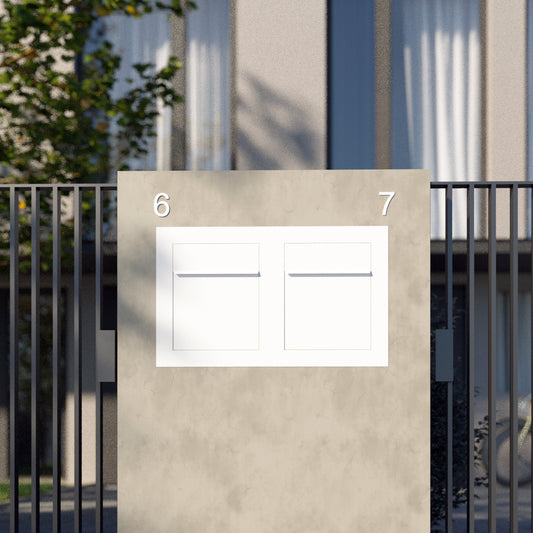 House Numbers by Bravios in white