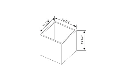 KUBUS - Contemporary, designer planter in high durability colors