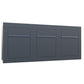 BARI 3 - Contemporary built-in mailbox in high durability anthracite