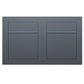 BARI 2 - Contemporary built-in mailbox in anthracite