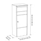 AKSEL by Bravios - Large Modern Parcel Box in black