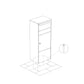 AKSEL by Bravios - Large Modern Parcel Box in black