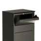 AKSEL by Bravios - Large Modern Parcel Box in black
