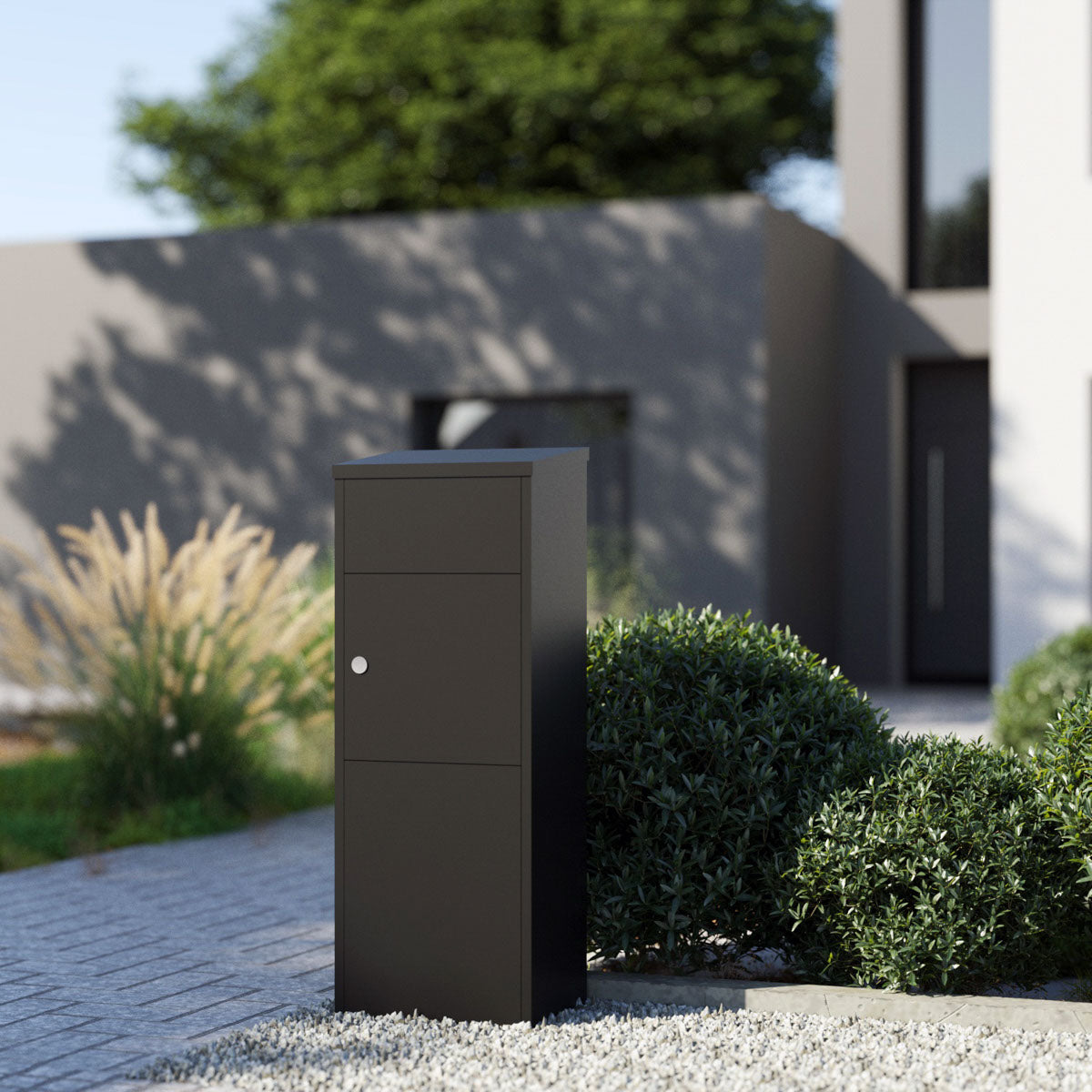JONA by Bravios - Modern Parcel Box in black