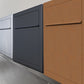BASE by Bravios - Modern wall-mounted anthracite mailbox
