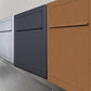 BASE by Bravios - Modern wall-mounted rust mailbox
