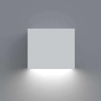 MAXI QUATRO - Contemporary, designer LED outdoor wall light in high durability colors