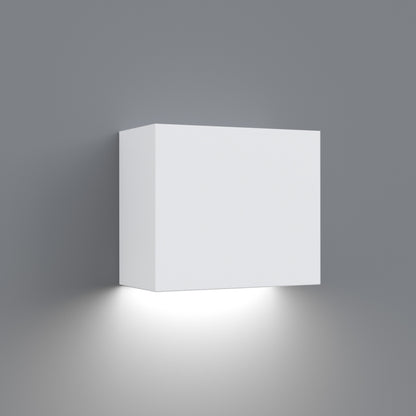 MAXI QUATRO - Contemporary, designer LED outdoor wall light in high durability colors