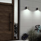NANO QUATRO - Contemporary, designer LED outdoor wall light in high durability colors