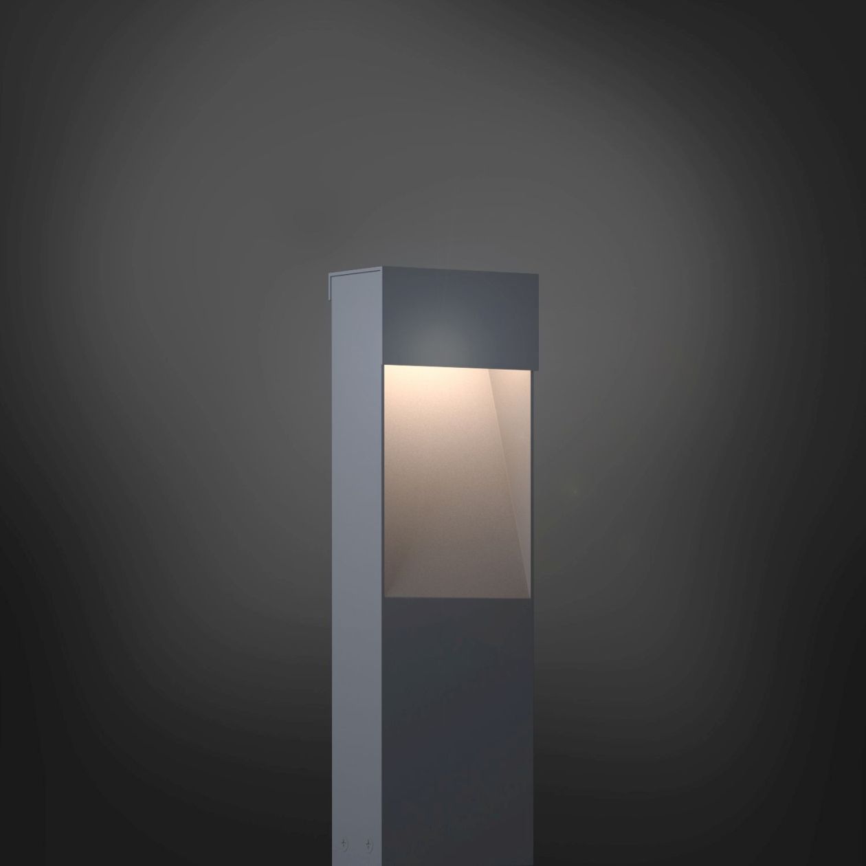 NANO BLOC - Contemporary, designer exterior path light in high durability colors