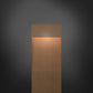 MEDIUM BLOC - Contemporary, designer exterior path light in high durability colors