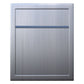 BASE by Bravios - Modern wall-mounted stainless steel mailbox