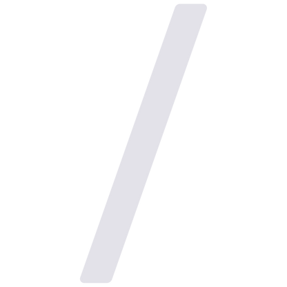 Adhesive street numbers for mailboxes in white