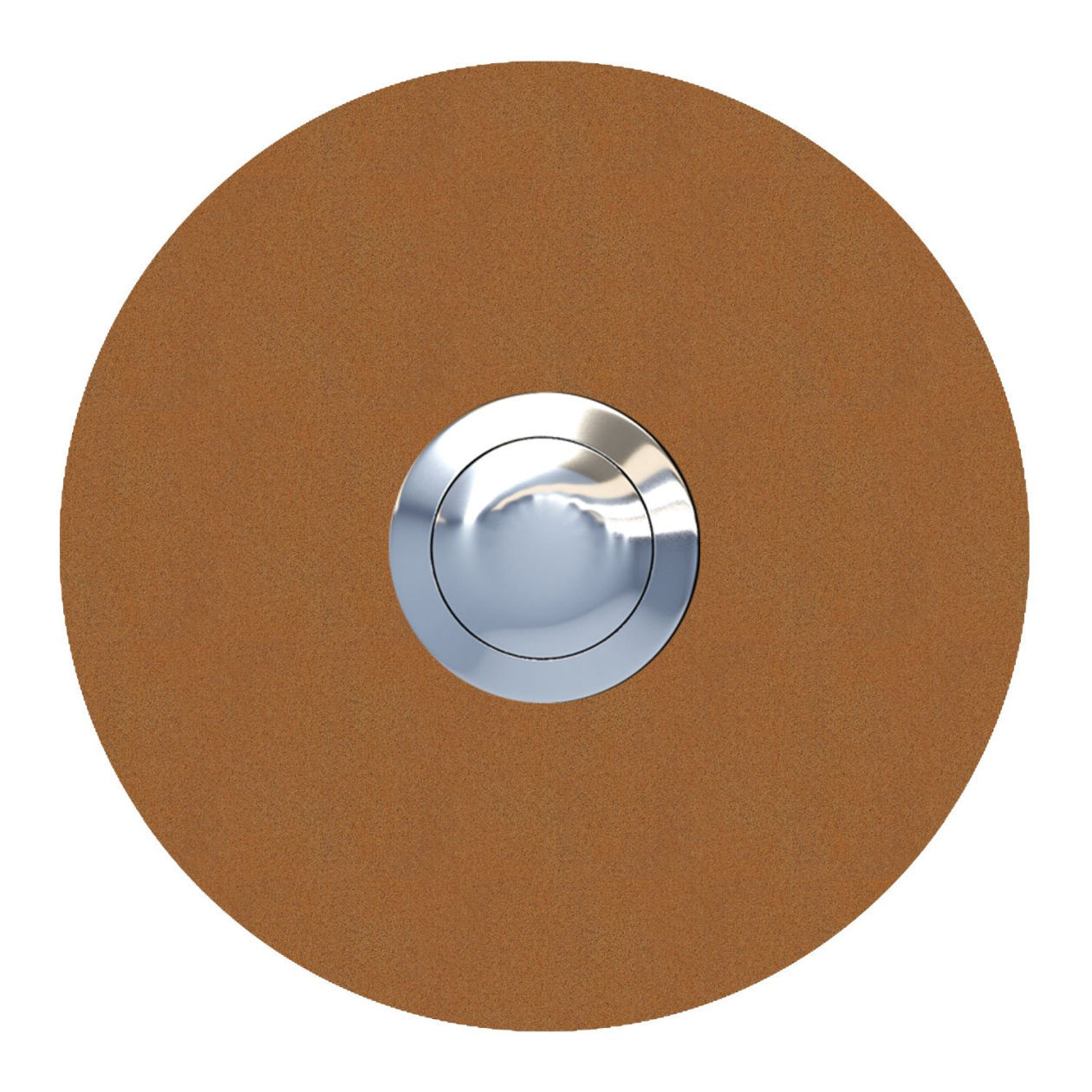 KREIS – Contemporary stainless-steel door bell in black, gray, white or brushed stainless steel