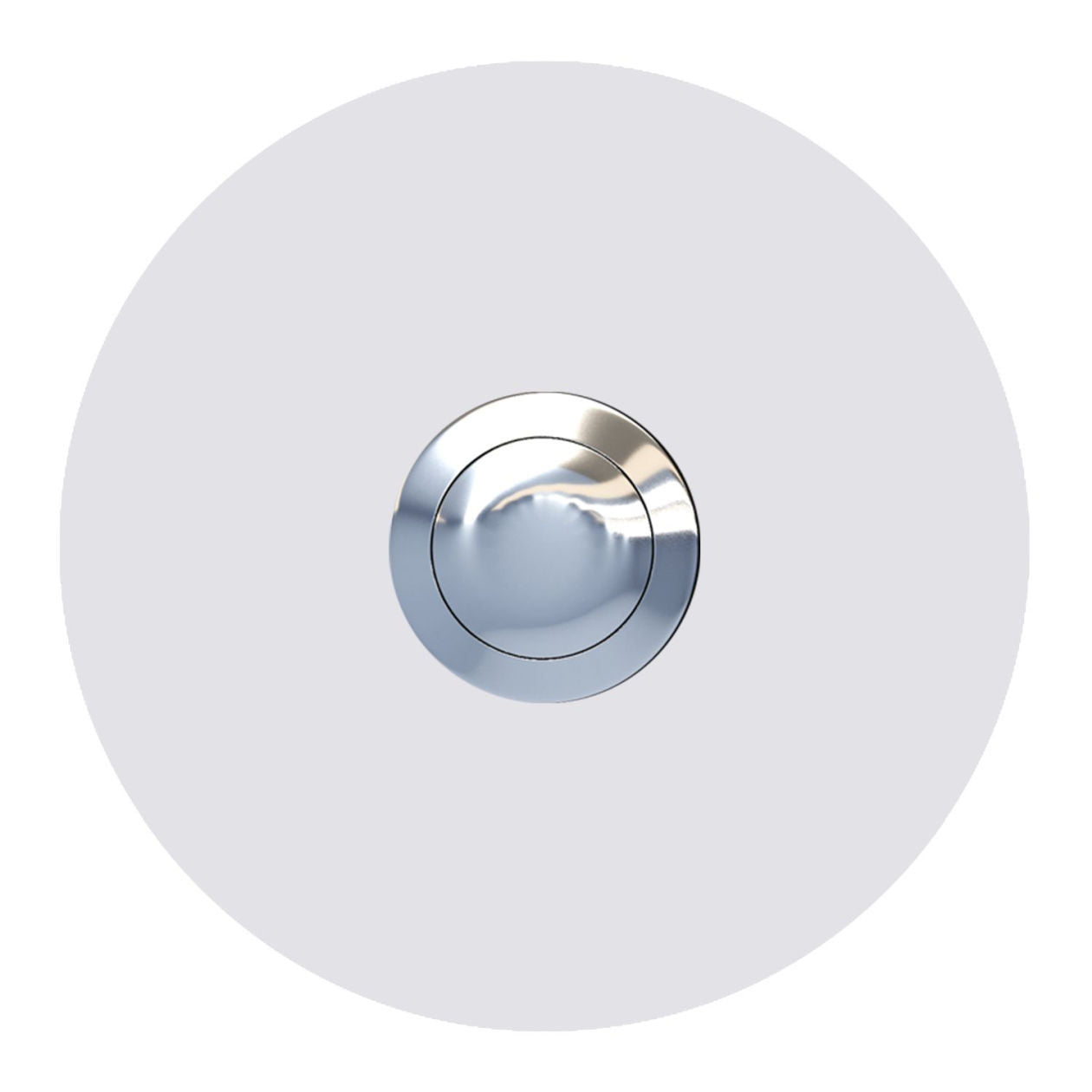 KREIS – Contemporary stainless-steel door bell in black, gray, white or brushed stainless steel