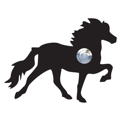 PFERD "Islandpferd" - Horse-shaped stainless steel door bell