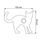 KATZE "Leo" – Cat shaped stainless-steel door bell