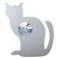 KATZE – Cat-shaped door bell in stainless steel