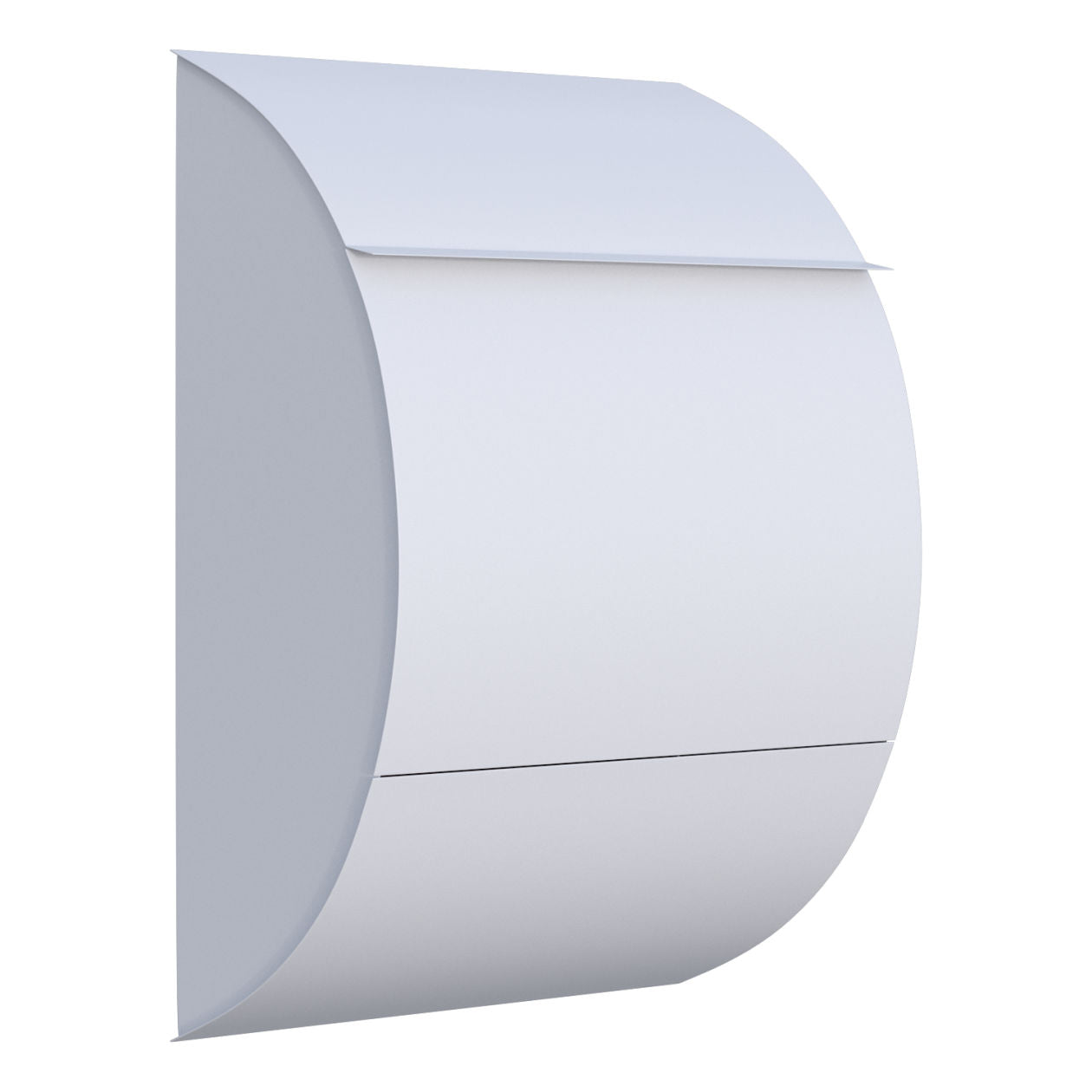 JUMBO by Bravios - Modern wall-mounted white mailbox
