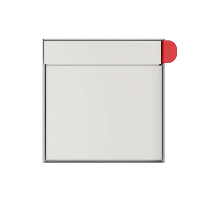 TOWN SQUARE Mailbox by Bravios - Large capacity white mailbox (without post)
