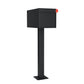 Post for TOWN SQUARE Mailbox by Bravios - in black, white, anthracite and gray