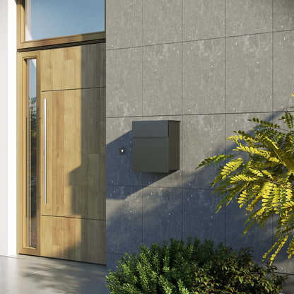 ALTO by Bravios - Modern wall-mounted white mailbox