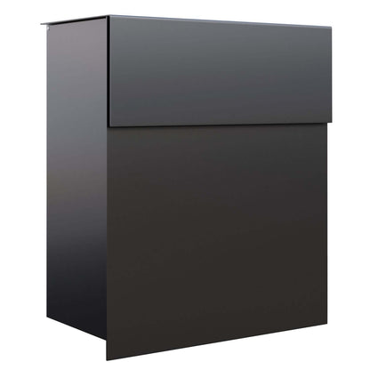 ALTO by Bravios - Modern wall-mounted anthracite mailbox