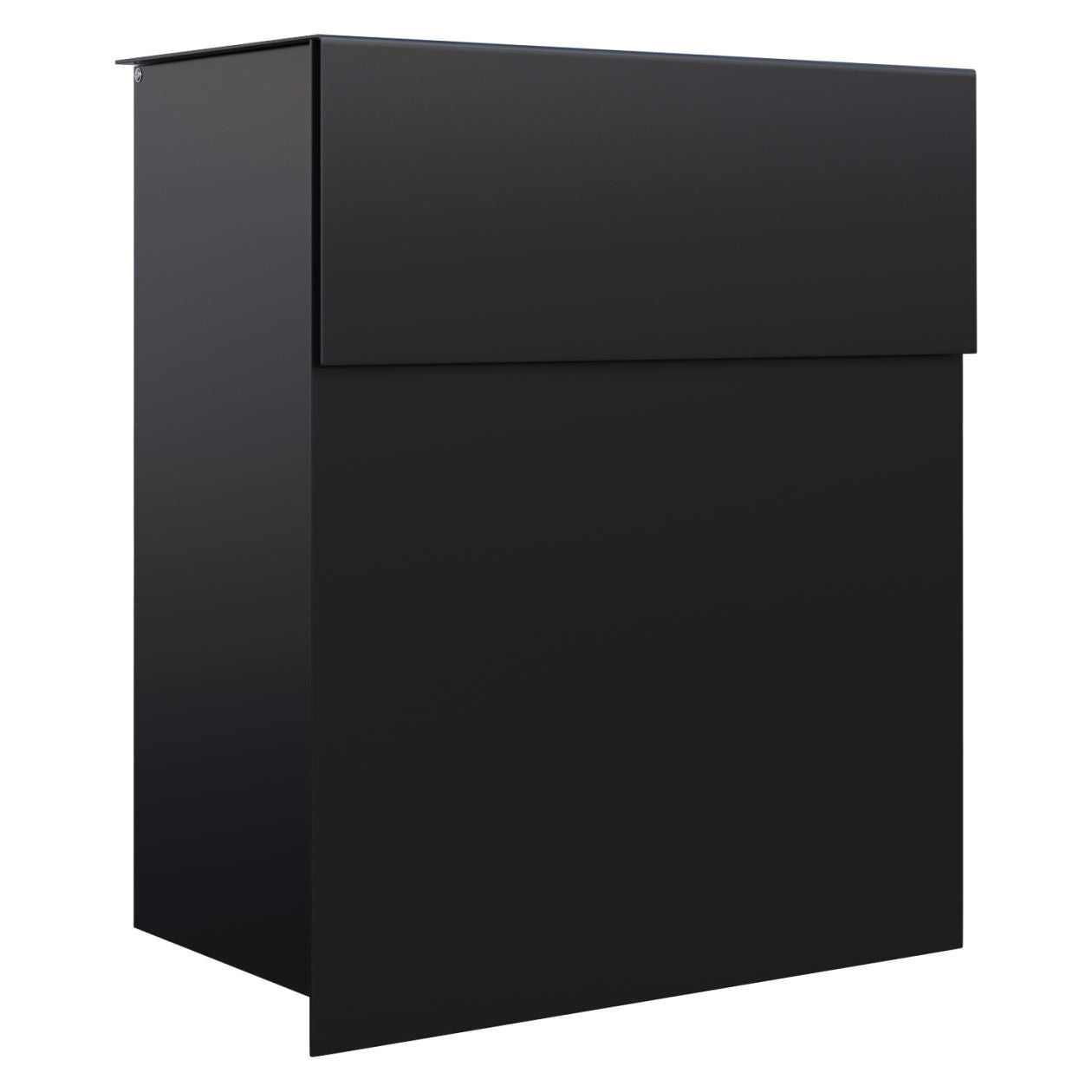 ALTO by Bravios - Modern wall-mounted black mailbox