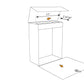 ALTO by Bravios - Modern wall-mounted white mailbox