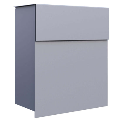 ALTO by Bravios - Modern wall-mounted gray mailbox