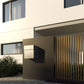 ALTO by Bravios - Modern wall-mounted white mailbox