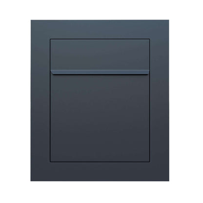 BARI by Bravios - Modern built-in anthracite mailbox