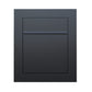 BARI by Bravios - Modern built-in black mailbox