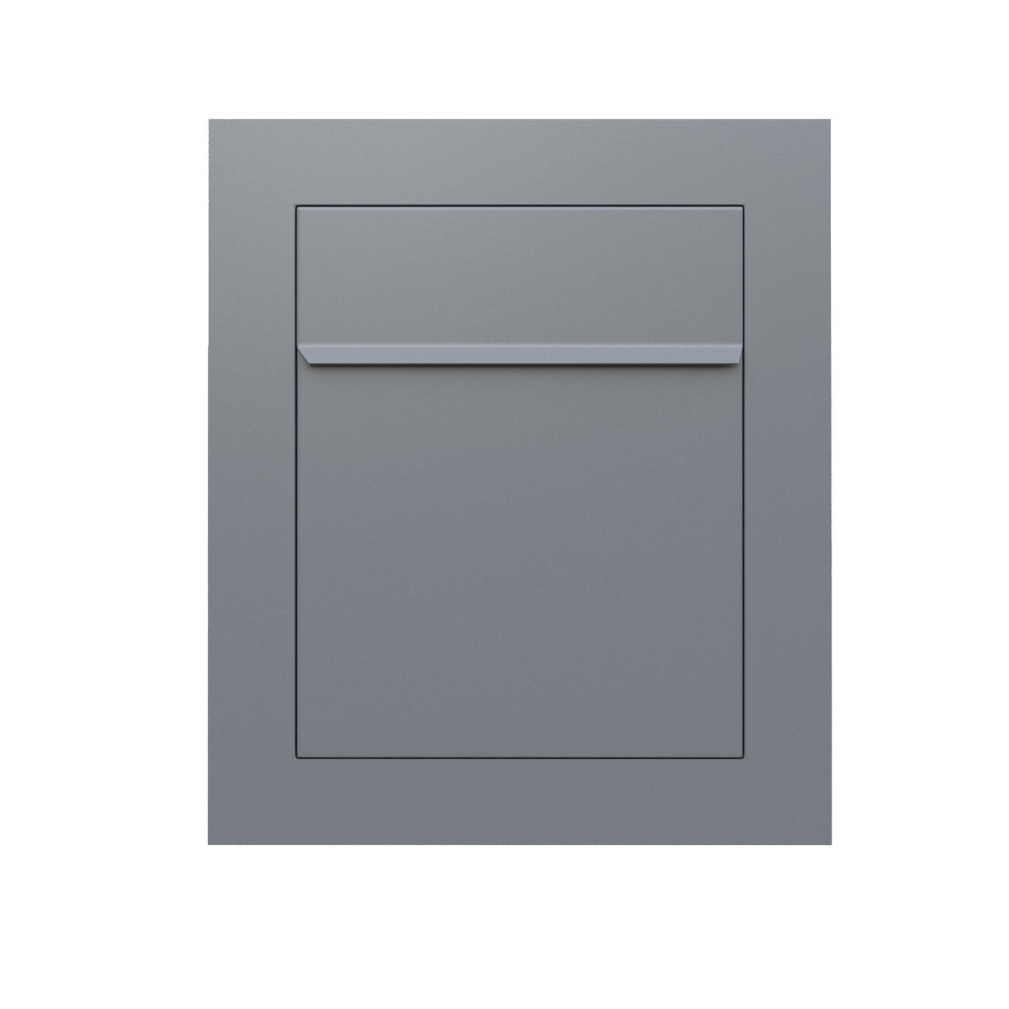 BARI by Bravios - Modern built-in gray mailbox