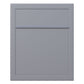 BASE by Bravios - Modern wall-mounted gray mailbox