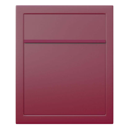 BASE by Bravios - Modern wall-mounted red mailbox