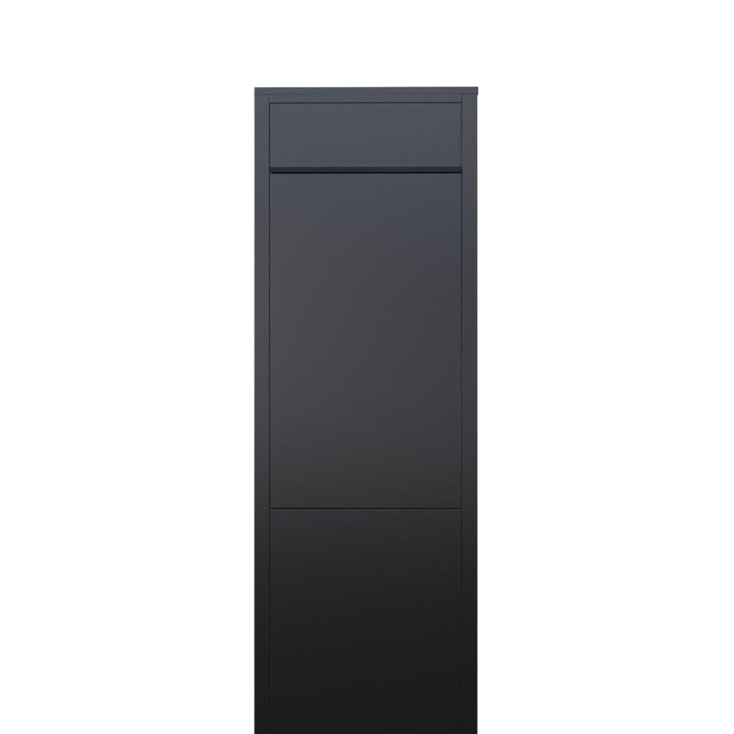 BIG BOX by Bravios - Modern stand-alone black mailbox