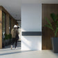 CUBE 2 by Bravios - Modern wall-mounted 2-unit black mailbox