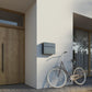 ELEGANCE by Bravios - Modern wall-mounted rust mailbox